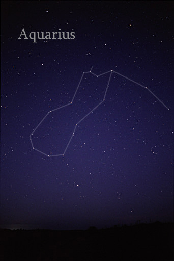 La costellazione dell'Aquario